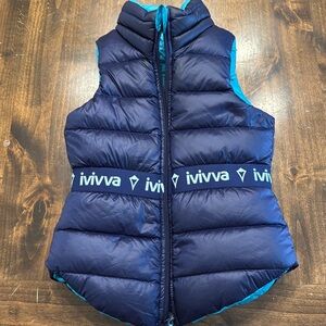 Ivivva reversible puffer vest size 6